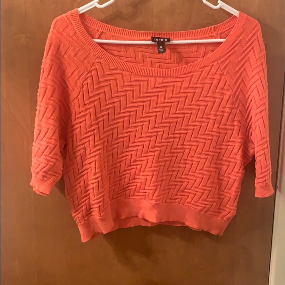 Crop sweater